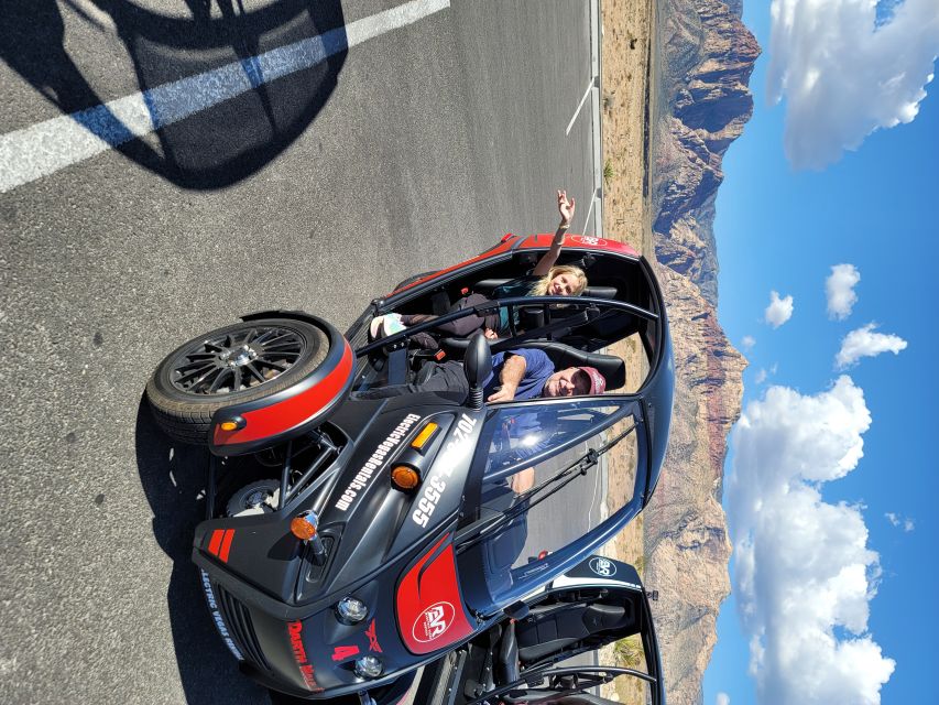 From Las Vegas: Red Rock Electric Car Self Drive Adventure - Deposit Hold and Cancellation
