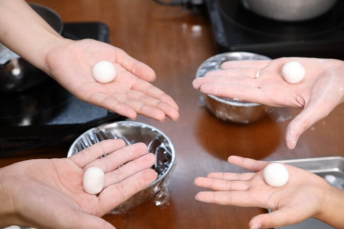 Kyoto Near Fushimiinari: Wagashi (Japanese Sweets) Cooking Class - Duration and End Point
