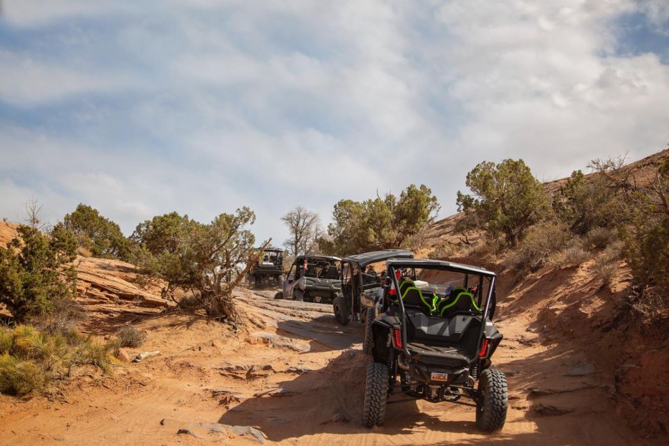 Moab: Self-Driven Guided Sunset UTV Tour to Fins N Things - Frequently Asked Questions