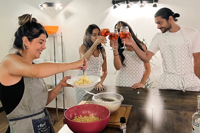 Spritz and Spaghetti: Small Group Tipsy Cooking Class - Cancellation Policy