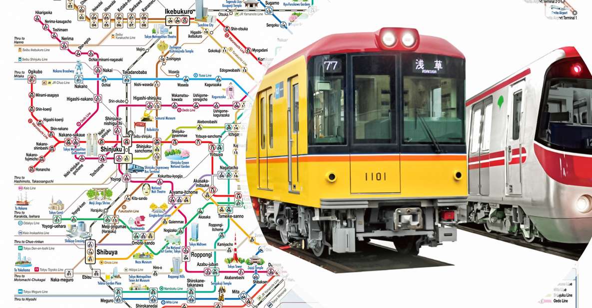 Tokyo: 24-hour, 48-hour, or 72-hour Subway Ticket - Key Points