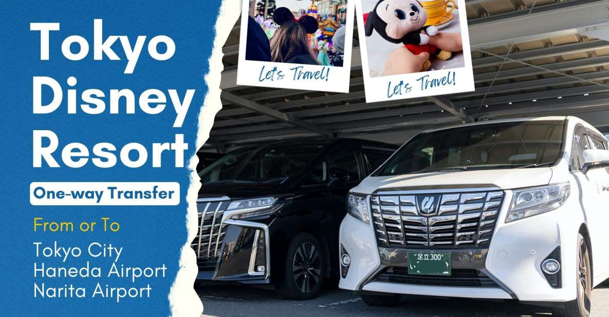 Tokyo Disney Resort Private Transfer: Tokyo, Narita & Haneda - Key Points
