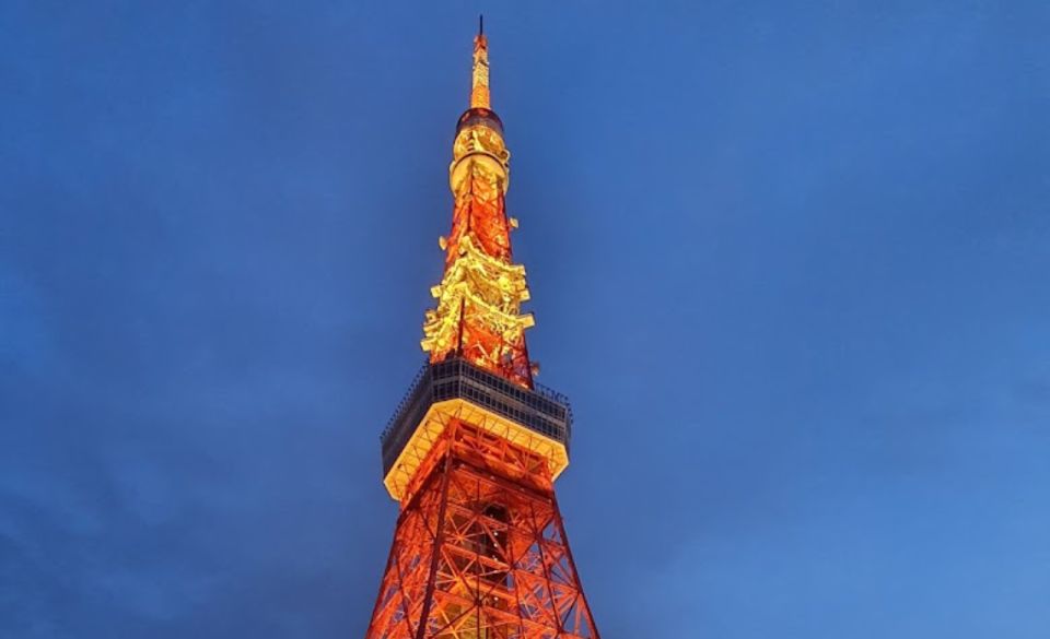 Tokyo Private Night Tour With English Speaking Guide by Car - Booking Information