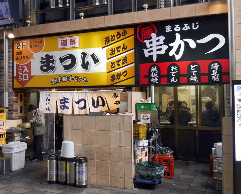 Osaka: Tenma and Kyobashi Night Bites Foodie Walking Tour - Frequently Asked Questions