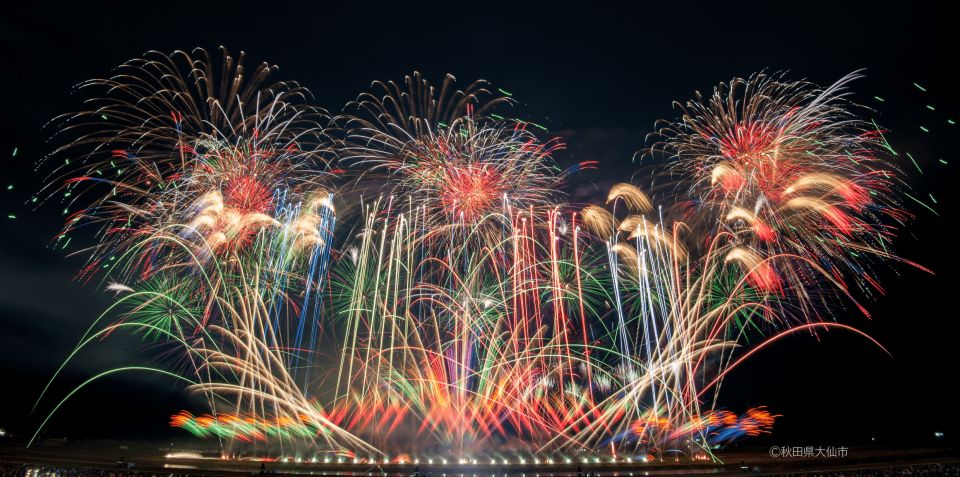 Akita: Omagari Fireworks Festival-Spring- Seat Ticket & Guide - Key Points