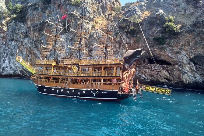 Alanya All Inclusive Pirate Boat Trip With Hotel Transfer - Key Points
