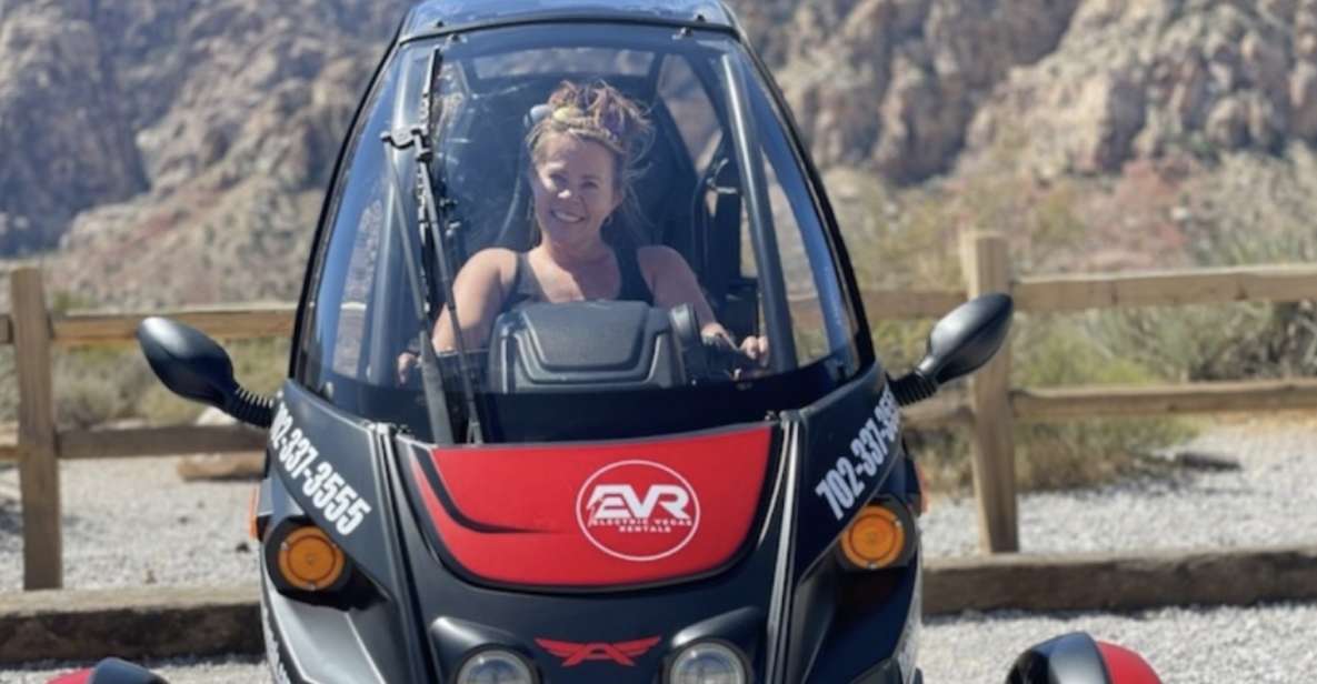 From Las Vegas: Red Rock Electric Car Self Drive Adventure - Key Points