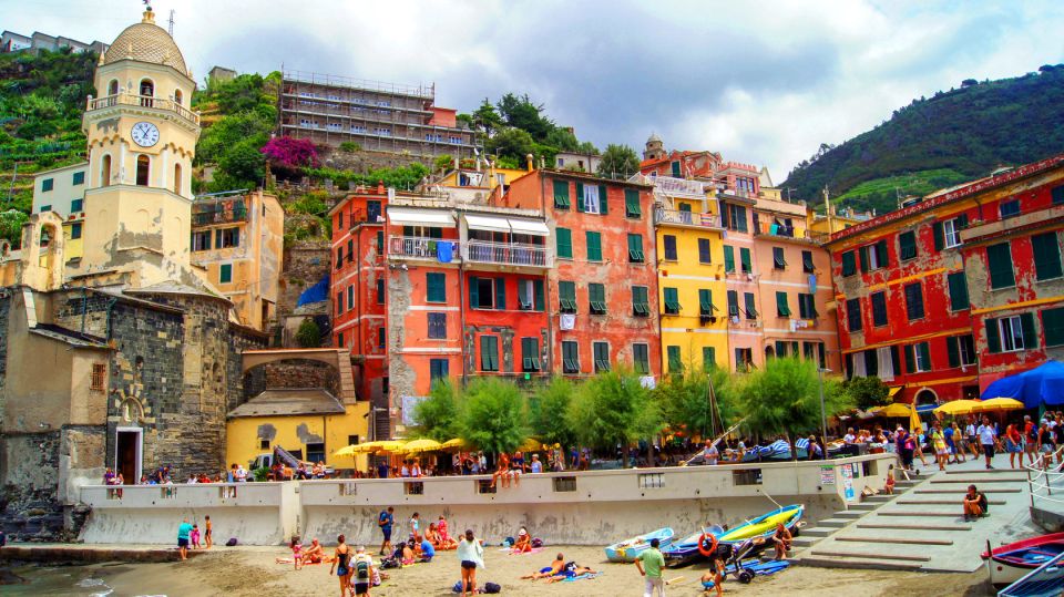 From Montecatini: Cinque Terre, Vernazza, Lucca Guided Tour - Key Points