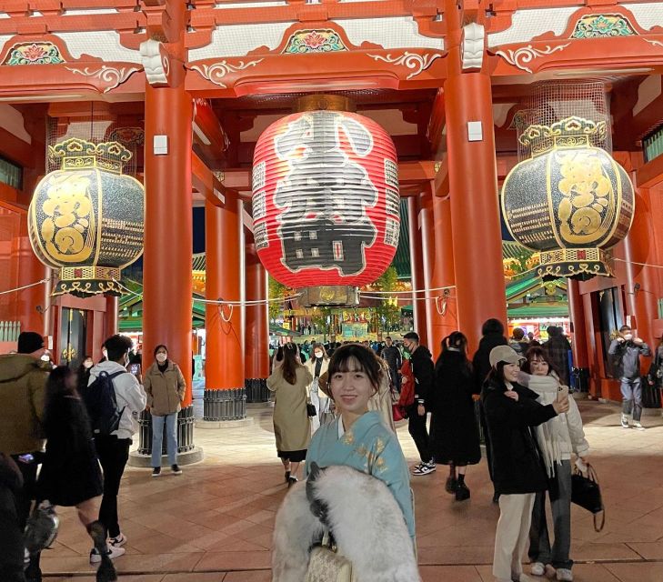 Guided Tour of Walking and Photography in Asakusa in Kimono - Key Points