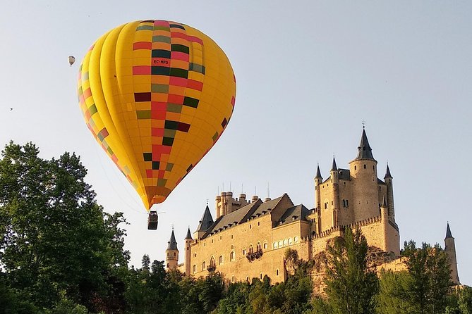 Hot Air Balloon Ride Over Toledo or Segovia With Optional Transport From Madrid - Key Points