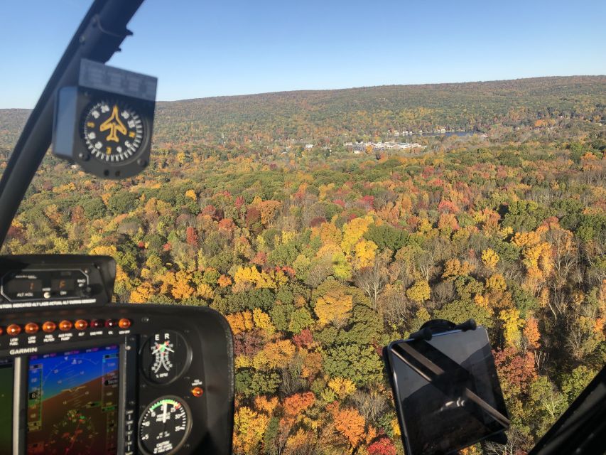 Hudson Valley Fall Foliage Shared Helicopter Tour - Key Points