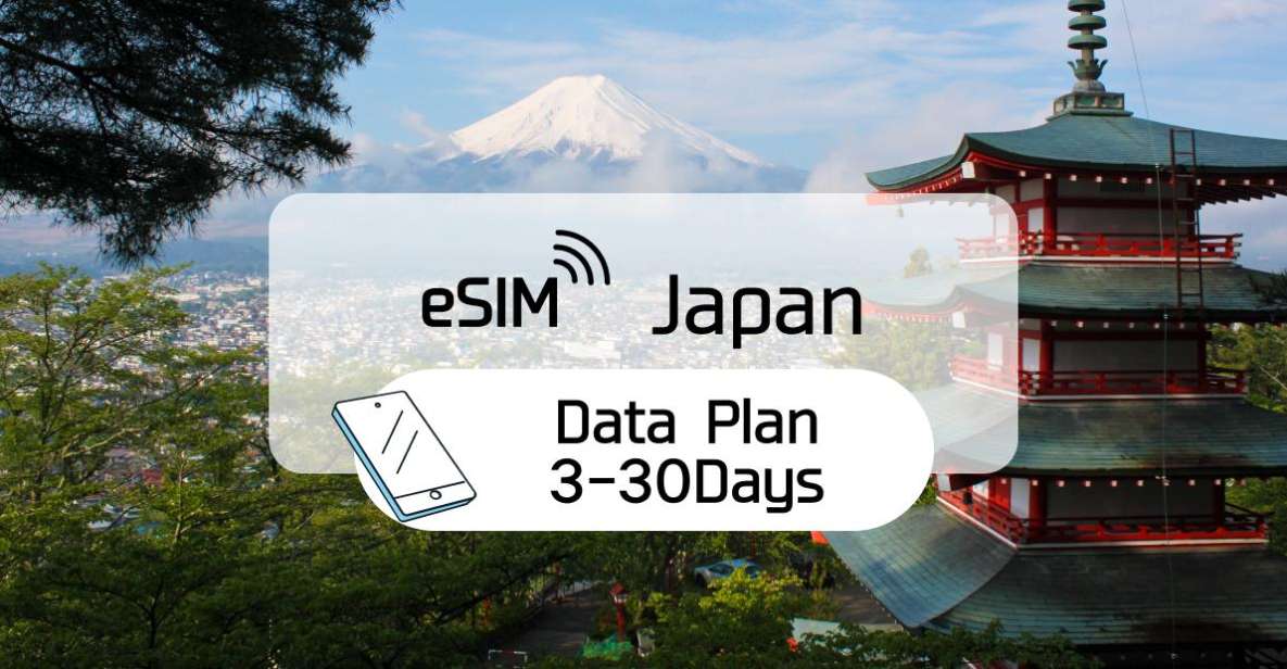 Japan: Esim Roaming Data Plan (0.5-2gb/ Day) - Key Points