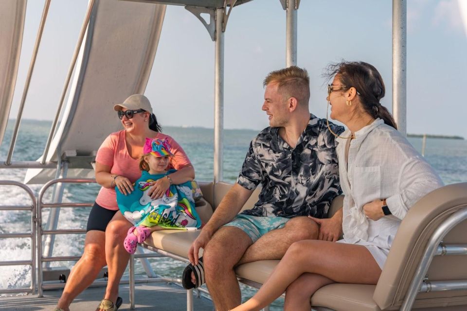Key West: Double Decker Pontoon Boat - Key Points