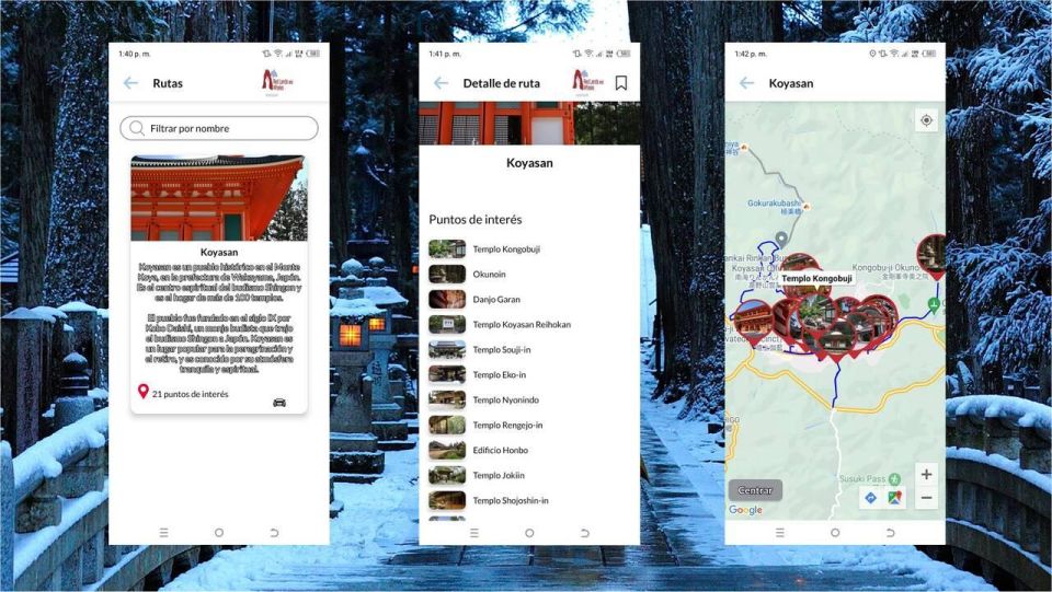 Koyasan Self-Guided Route App With Multi-Language Audioguide - Key Points