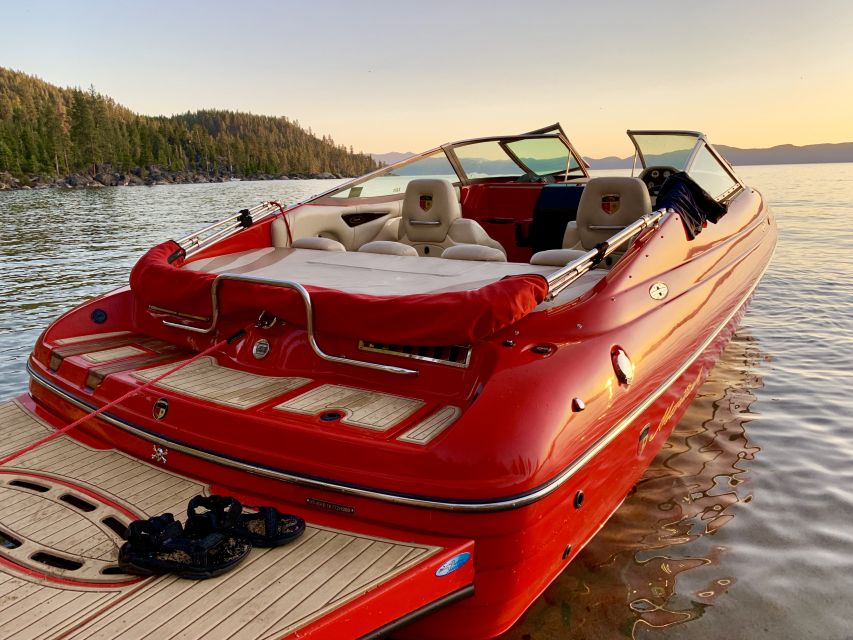 Lake Tahoe: Private Power Boat Charter 4 Hour Tour - Key Points