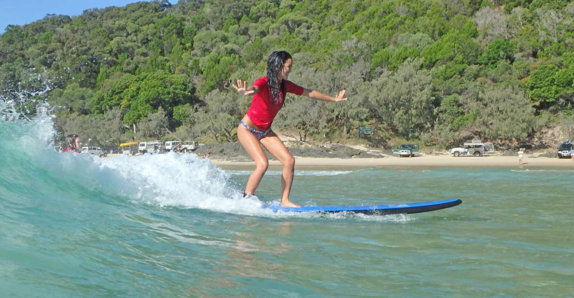 Learn to Surf Australias Longest Wave & Beach Drive Tour - Key Points