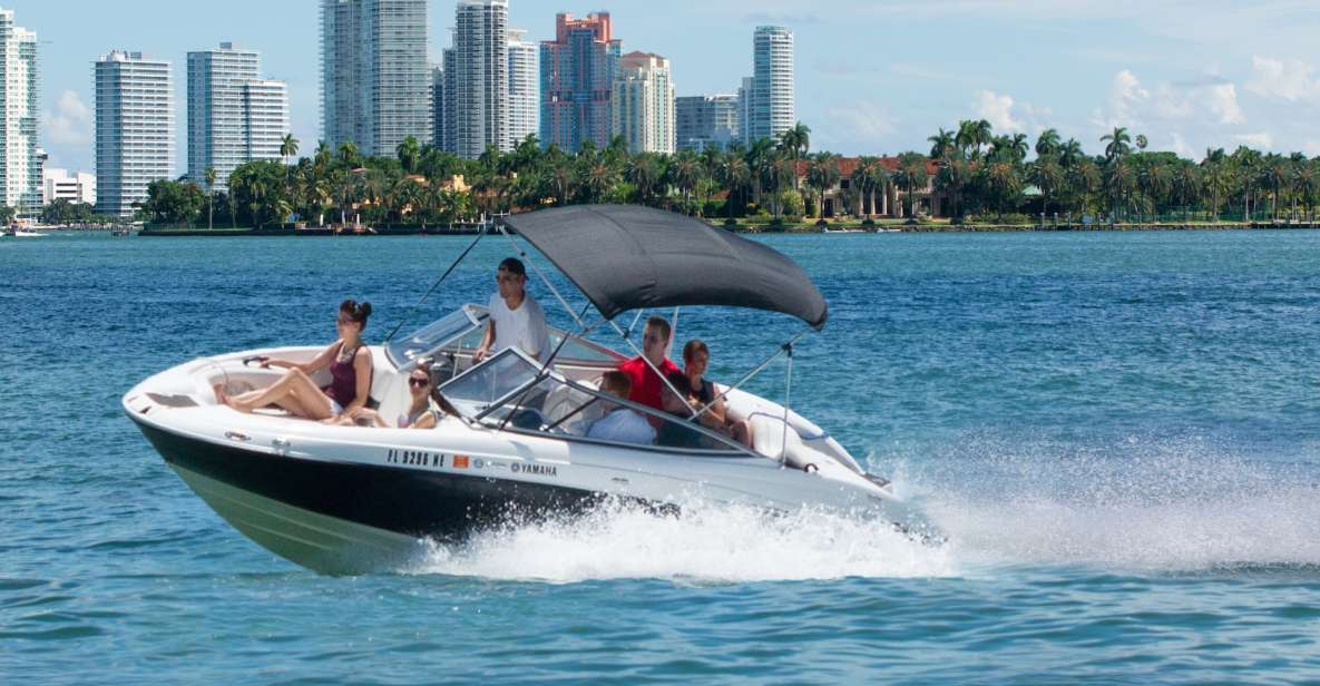 Miami: Guided Miami Beach Speedboat Tour - Key Points