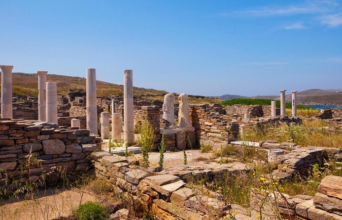 Mykonos: Combo Yacht Cruise to Rhenia and Guided Tour of Delos (Free Transfers) - Key Points