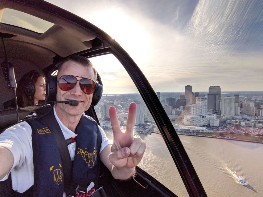 New Orleans: Daytime City Helicopter Tour - Key Points
