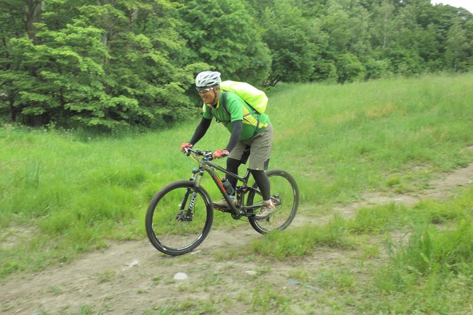 Nopporo Forest Mountain Bike Tour From Sapporo, Presenting a Retro Cycle Cap - Key Points