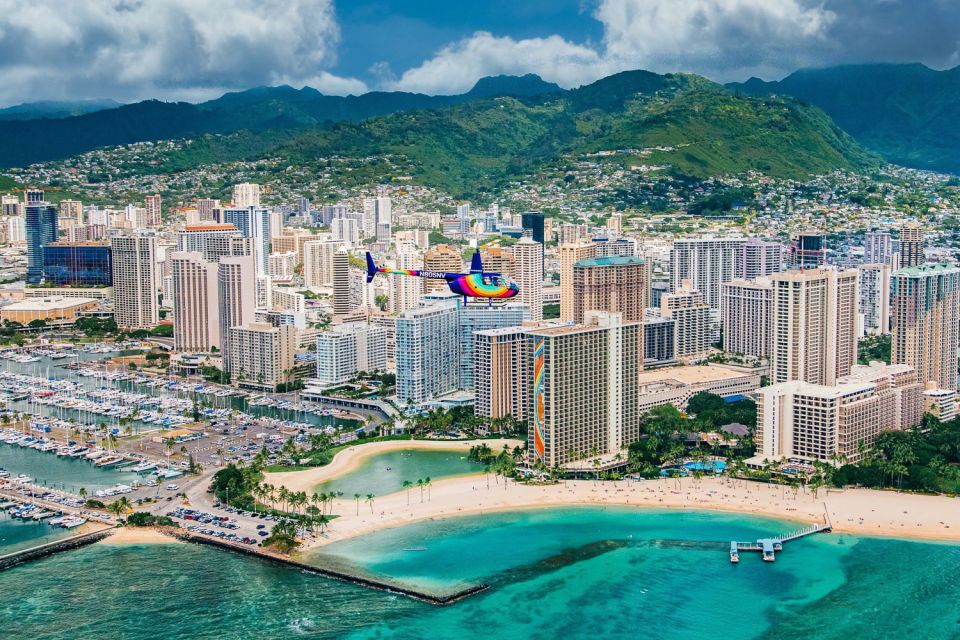 Oahu: Waikiki 20-Minute Doors On / Doors Off Helicopter Tour - Key Points