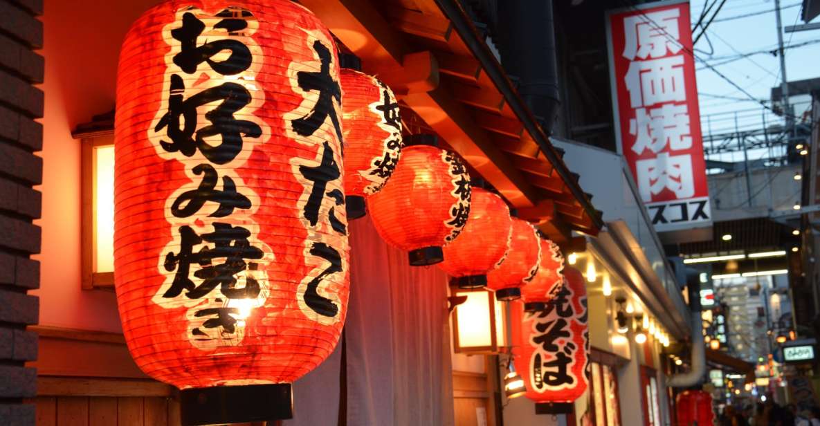 Osaka: Food Tour at Night With Tastings - Key Points