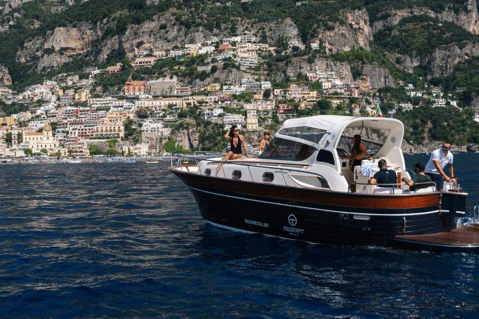 Private Amalfi Coast Tour by Apreamare 38ft DIAMOND - Key Points