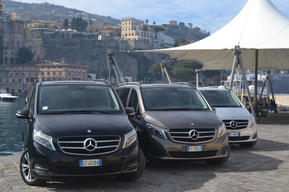 Private Transfer From Sorrento to Rome Airport/Train Station - Key Points