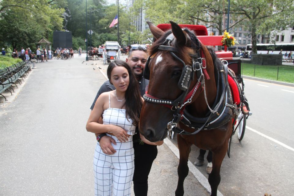 Romantic/Proposal Central Park Carriage Tour Up to Adults - Key Points