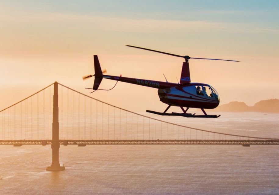 San Francisco: Golden Gate Helicopter Adventure - Key Points