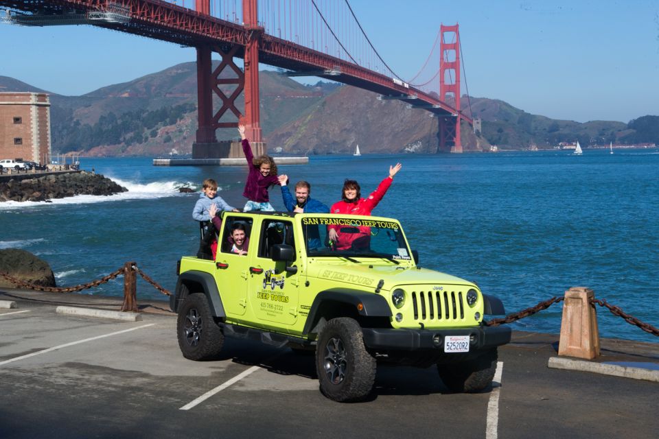 San Francisco: Private City Highlights Tour in a Jeep - Key Points