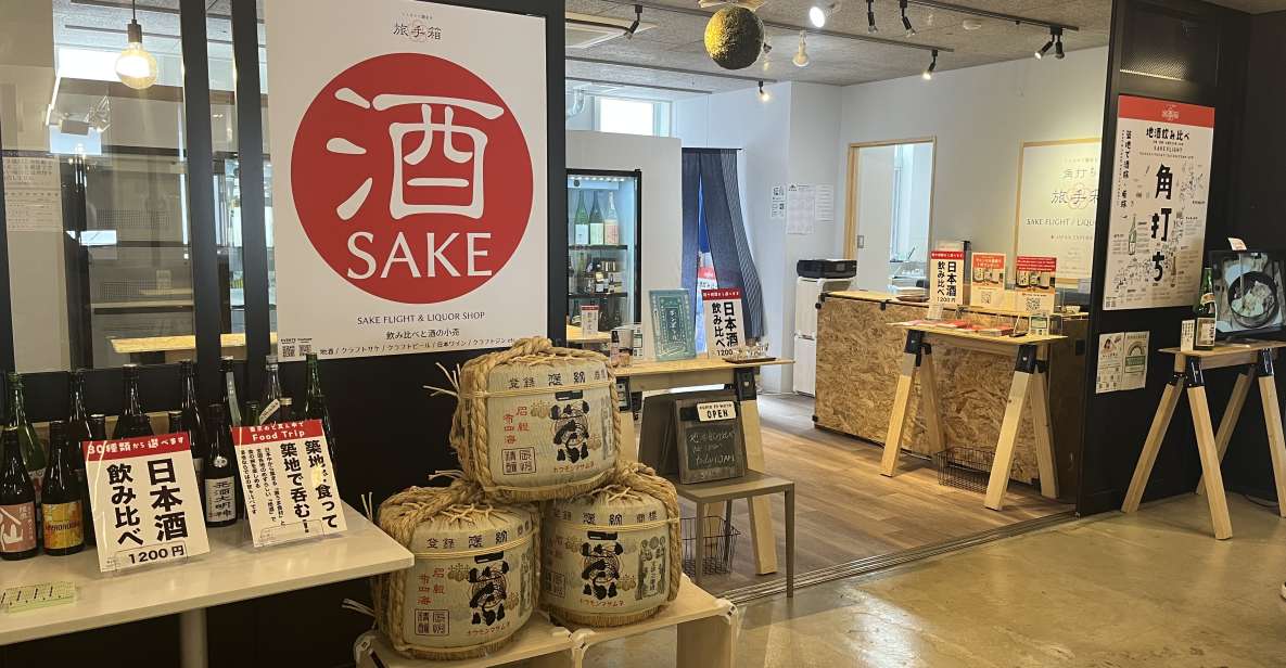 Savor Japanese Sake With Fresh Sashimi in Tsukiji! - Key Points