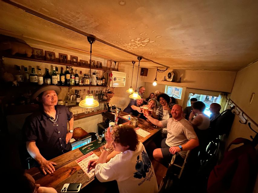 Shinjuku: Bar Hopping Night Tour at Japanese Izakaya - Key Points
