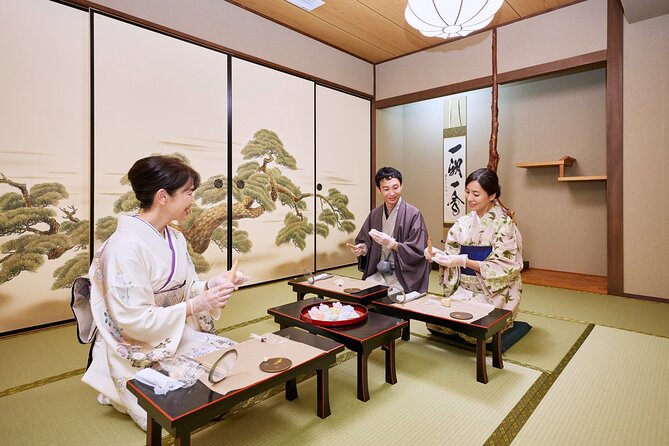 Sweets Making & Kimono Tea Ceremony at Tokyo Maikoya - Key Points