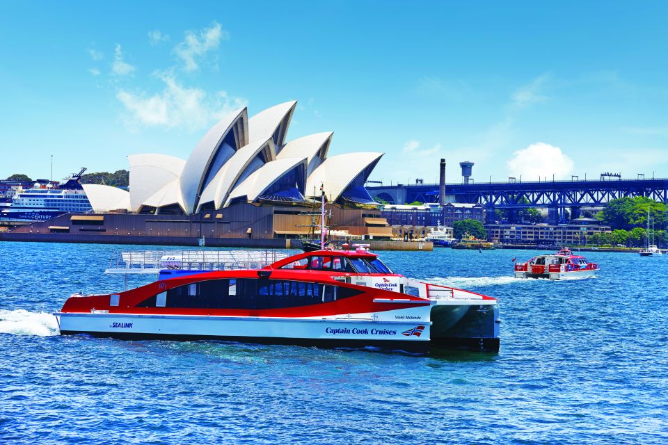 Sydney: Hop-On Hop-Off Harbour Cruise With Commentary - Key Points