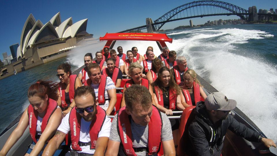 Sydney: Jet Boat Adventure Ride From Circular Quay - Key Points
