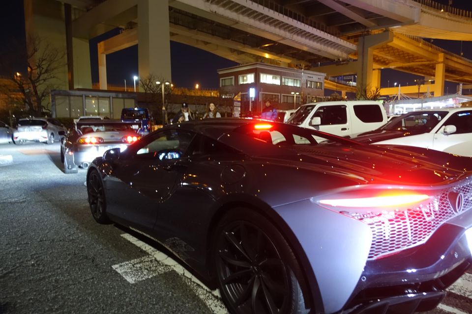 Tokyo: Nighttime Car Tour to Daikoku PA With Local Guide - Key Points