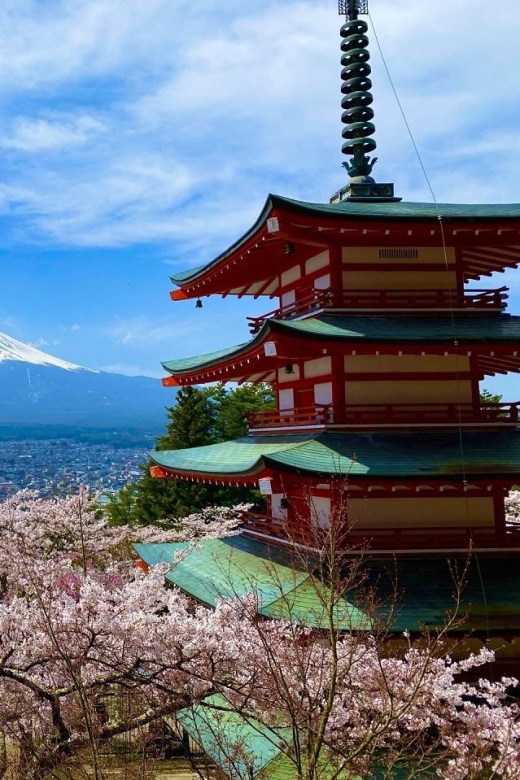 View of Mt. Fuji, Chureito Pagoda and Hakone Cruise Day Trip - Key Points