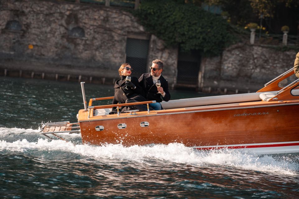 1 or 2-Hour Classic Wooden Boat Tour With Prosecco - Key Points