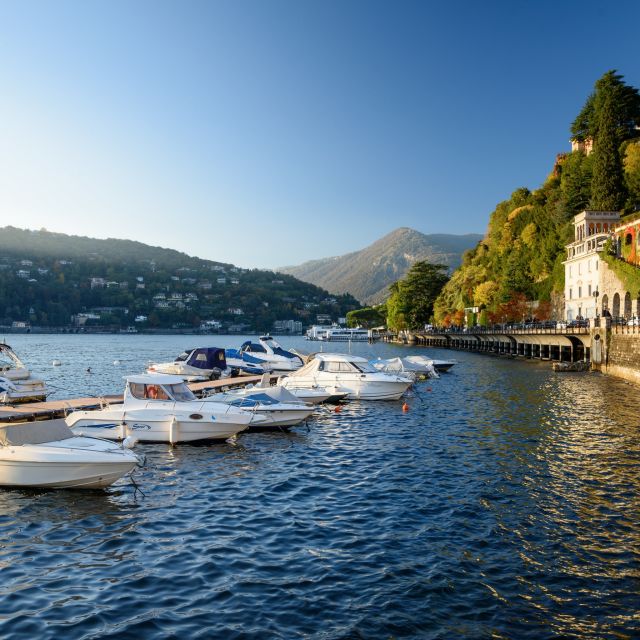 2 Hours Private Boat Tour Como Lake