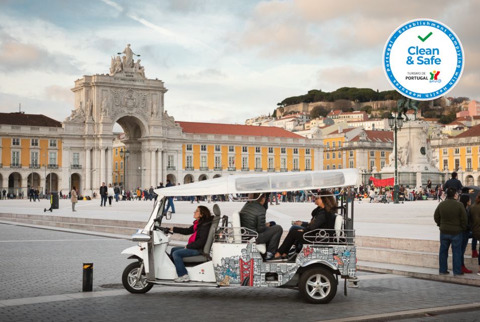 2h Old Lisbon Tuk Tuk Tour