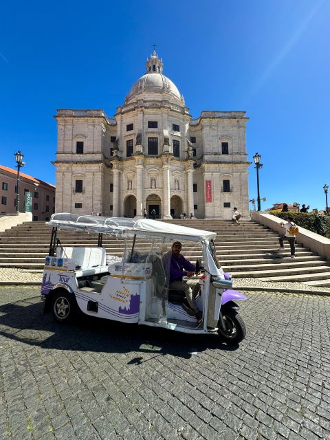 4 Hour Private Tuk Tuk Explore the Old and the New Lisbon