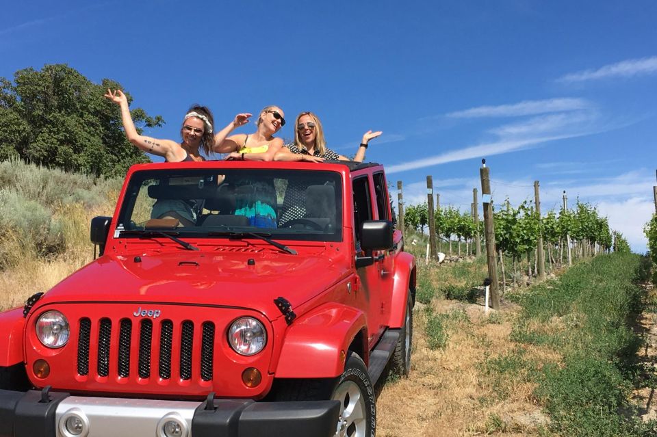 4×4 Jeep Vineyard Safari Tour With Lunch and Wine Tasting