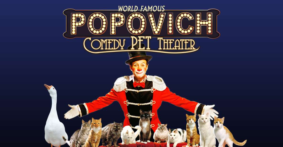 75-Minute Popovich Comedy Pet Theater in Las Vegas - Event Details