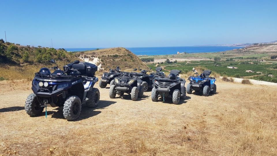 Agrigento: Quad Bike Tour With 3 Path Choices