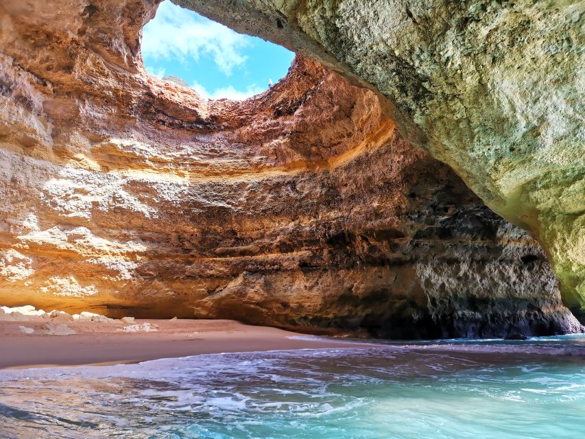 Albufeira: Coastline and Benagil Caves Tour by Catamaran