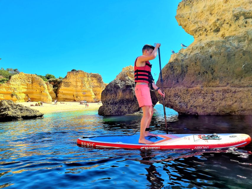 Albufeira: Stand Up Paddle Lesson and Coastal Tour - Overview of the Activity