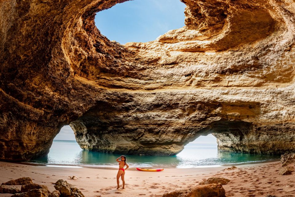 Algarve: Guided Benagil Cave Kayaking Tour