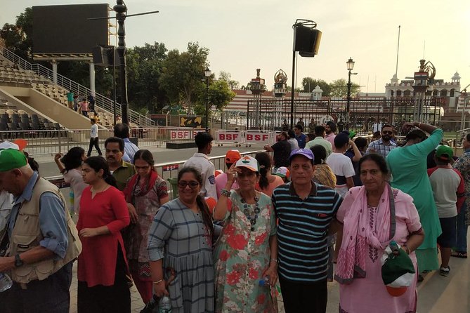 Amritsar Wagah Border Flag Ceremony.