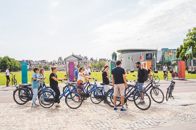 Amsterdam Highlights Bike Tour With Optional Canal Cruise